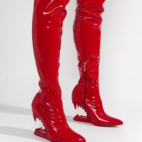 " BIGGER BITE INTENTIONS " Candy Apple Red ( BRAND NEW !!!!!!!!!!!!!!!!!!!! - Picture 1 of 8